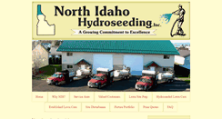 Desktop Screenshot of northidahohydroseeding.com